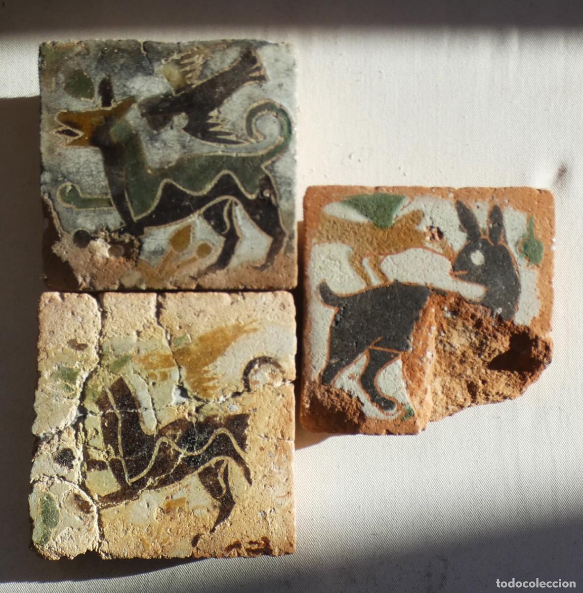 Antig&uuml;edades: Azulejo, Azulejos Olambrilla, Espa&ntilde;ol, Toledo siglo 15/16