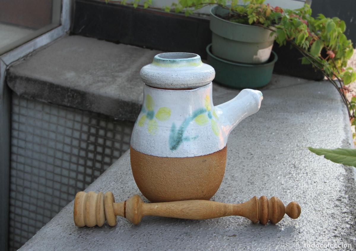 Antig&uuml;edades: CERAMICA TRADICIONAL ASTURIANA FARO ALFARERIA CHOCOLATERA ASTURIAS Nieves Alonso.