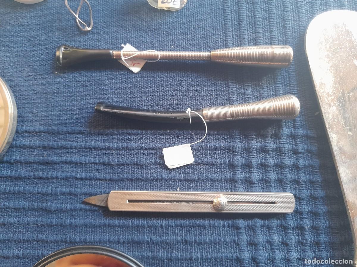 Antig&uuml;edades: Lote variado de piezas con plata - Foto 2