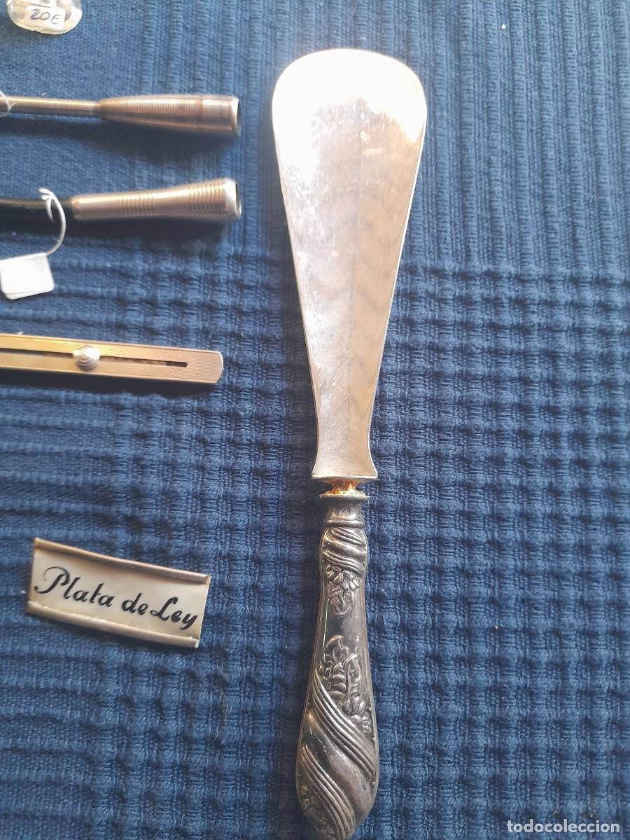 Antig&uuml;edades: Lote variado de piezas con plata - Foto 3