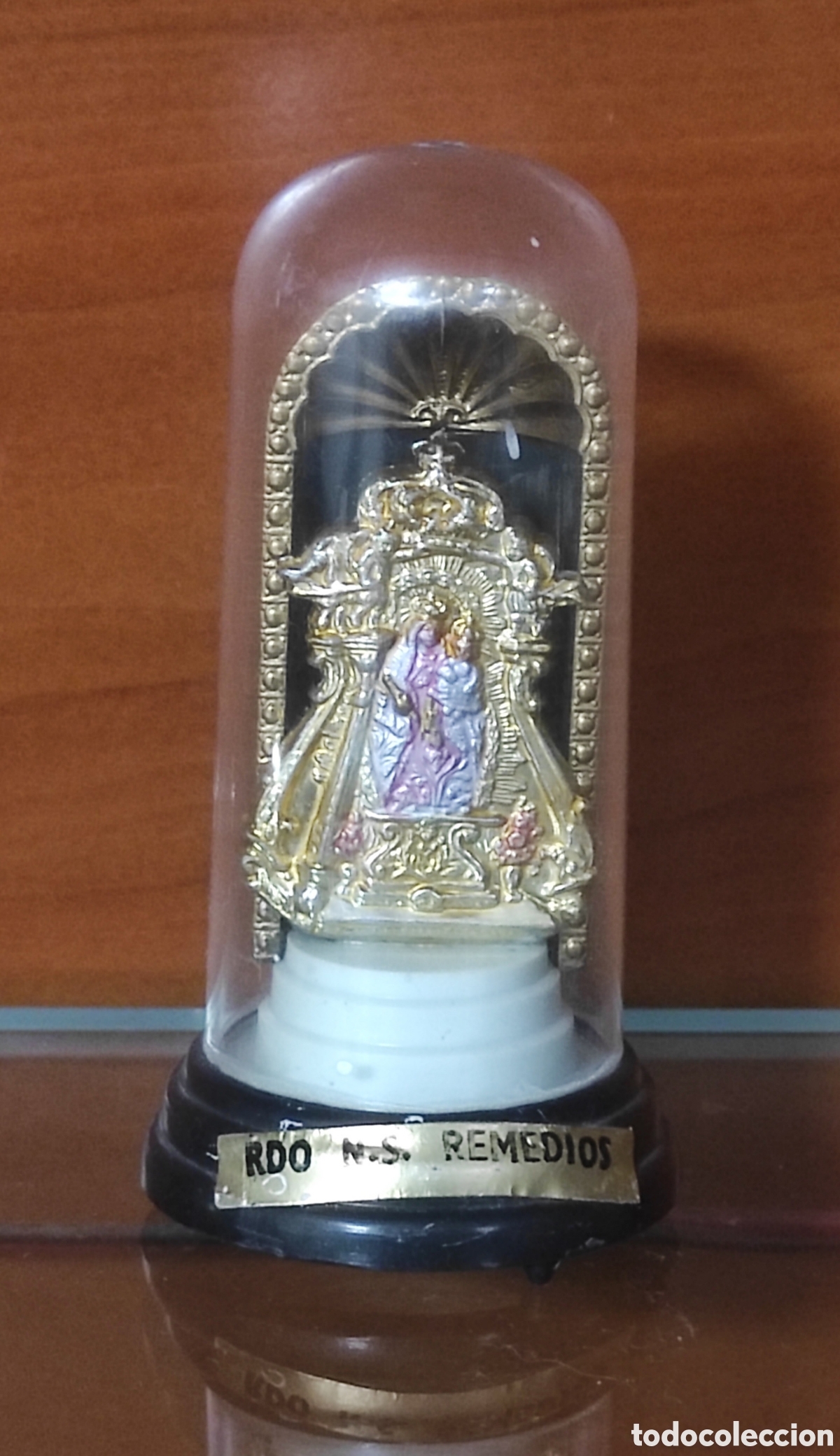 Antig&uuml;edades: FIGURA DE PL&Aacute;STICO DE NUESTRA SE&Ntilde;ORA DE LOS REMEDIOS