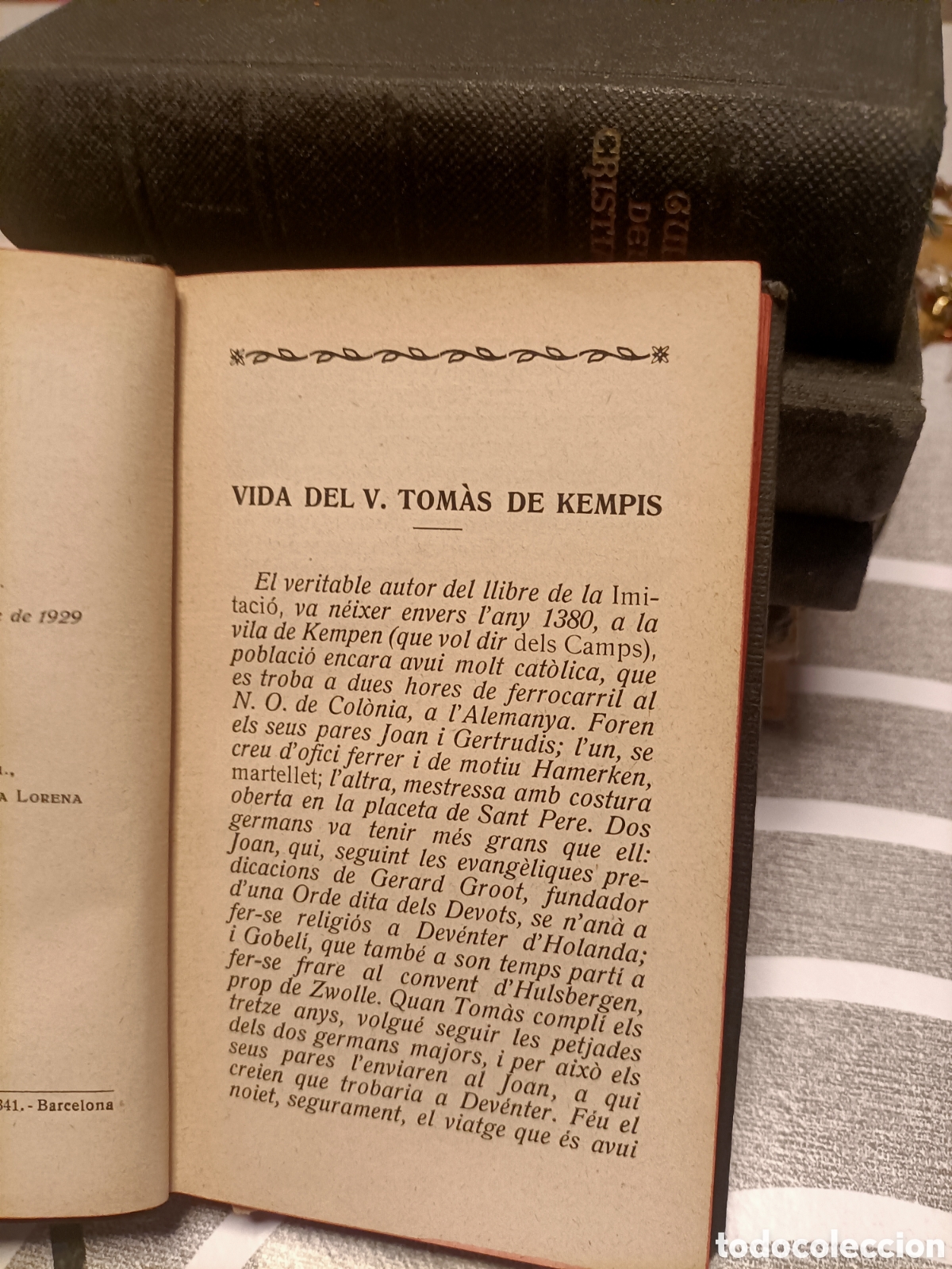 Antig&uuml;edades: La Imitaci&oacute; de Jesucrist, a&ntilde;o 1929 - Foto 8