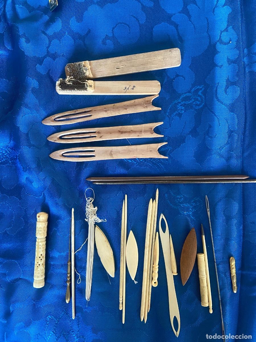 Antig&uuml;edades: 26 ANTIGUOS OBJETOS COSTURA - Foto 2