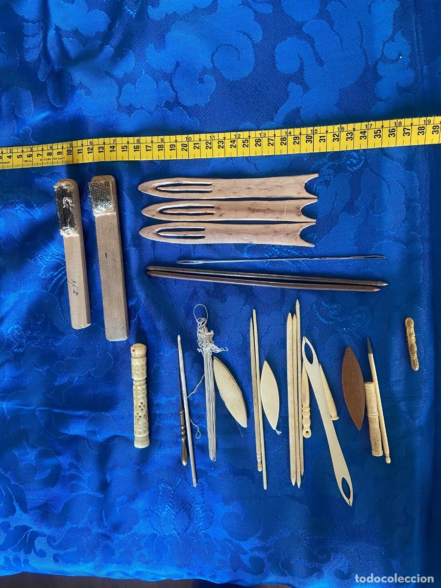 Antig&uuml;edades: 26 ANTIGUOS OBJETOS COSTURA - Foto 7