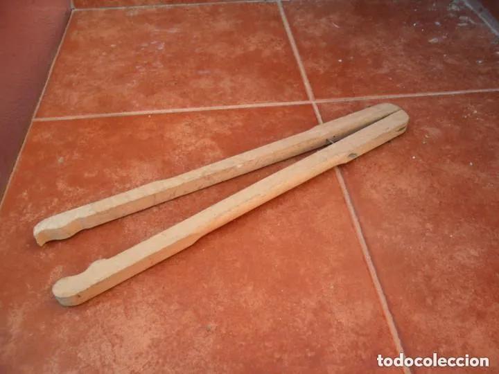 Oggetti Antichi: PINZAS DE MADERA ANTIGUA PARA LA COLADA