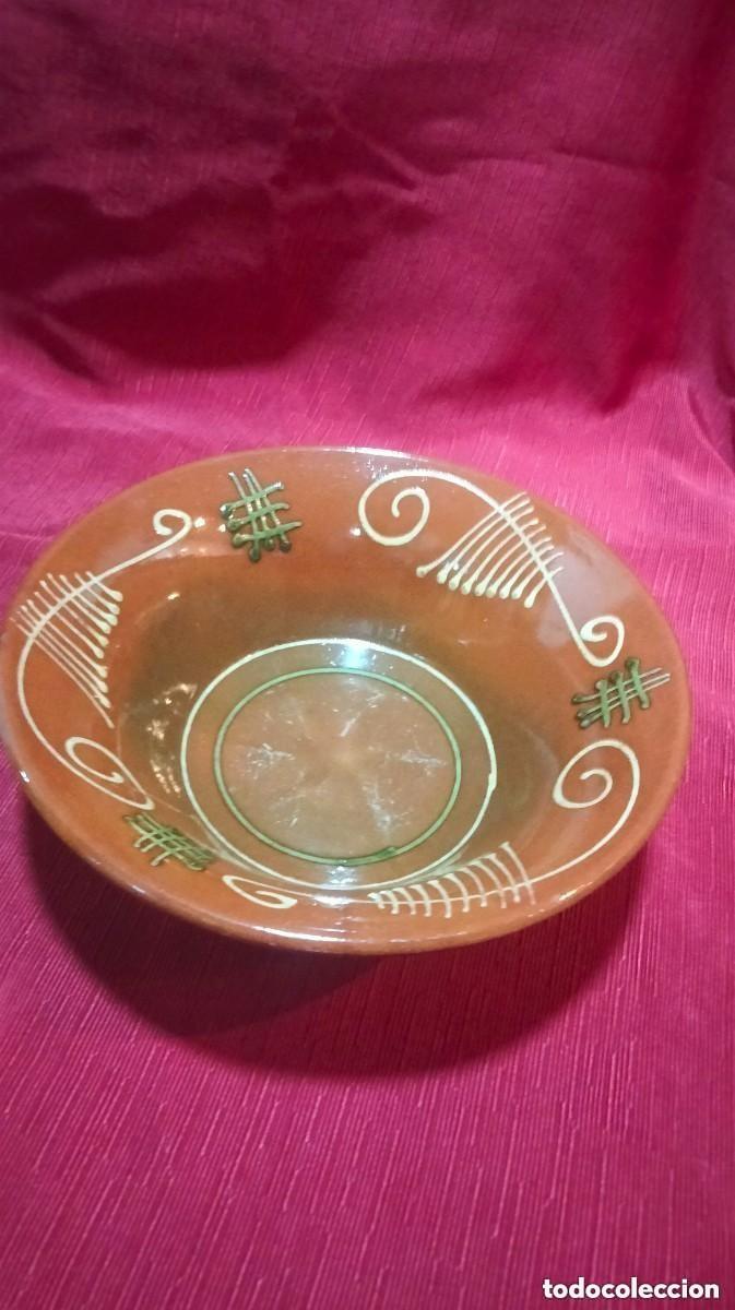 Antig&uuml;edades: lebrillo de barro cocido - Foto 2