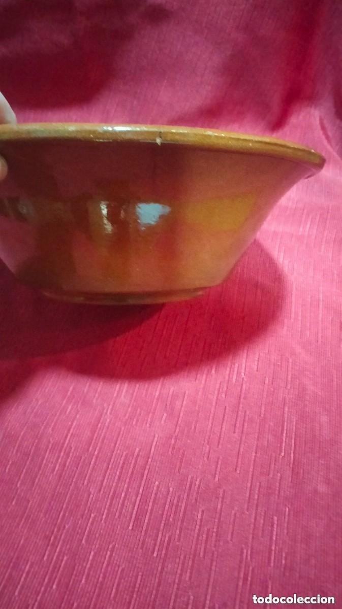Antig&uuml;edades: lebrillo de barro cocido - Foto 5