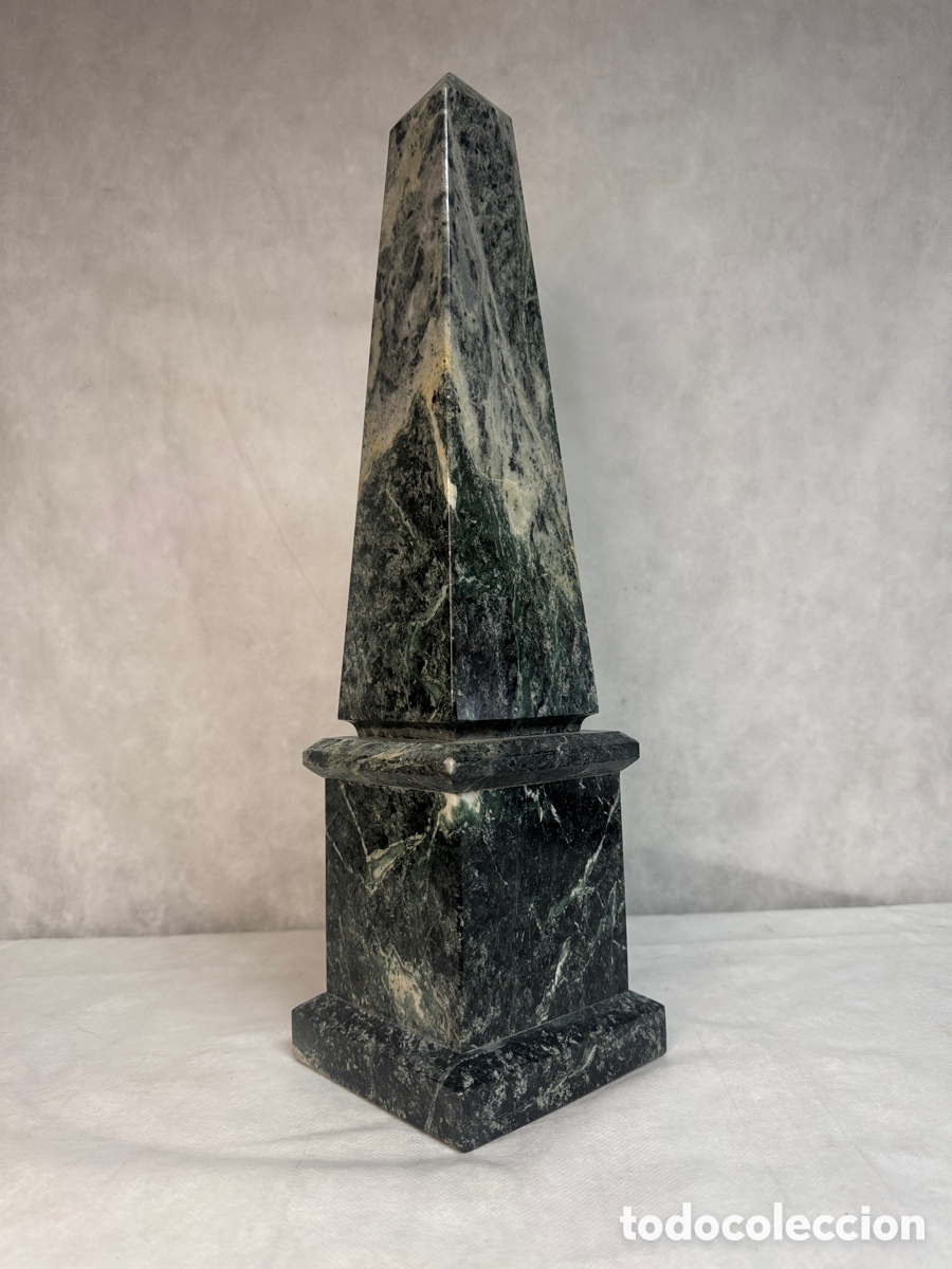 Antig&uuml;edades: Obelisco decorativo en M&aacute;rmol - Foto 2