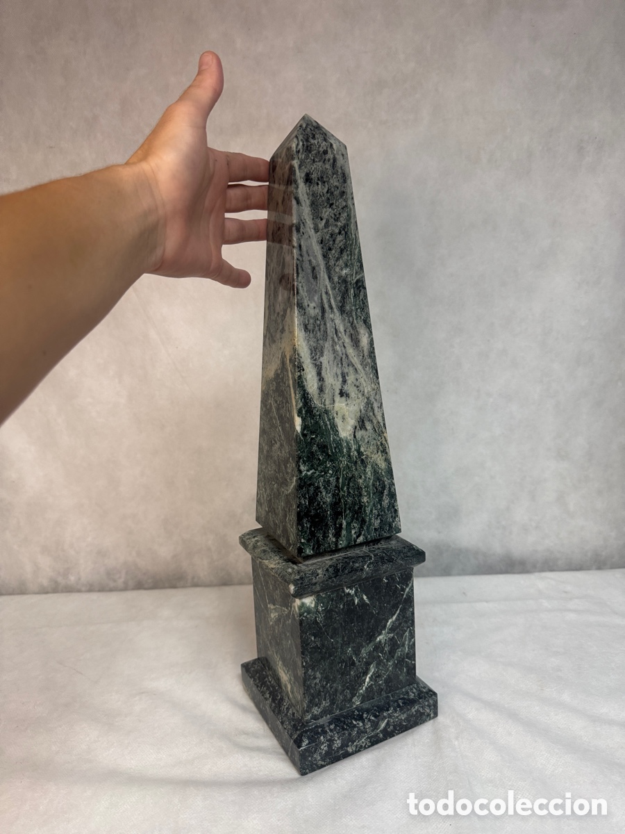 Antig&uuml;edades: Obelisco decorativo en M&aacute;rmol - Foto 5
