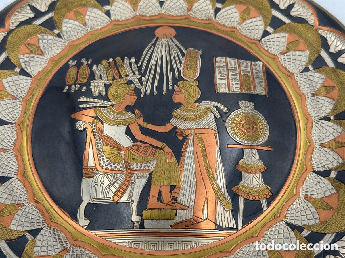 Antig&uuml;edades: Plato Relieves Egipcios - Foto 5