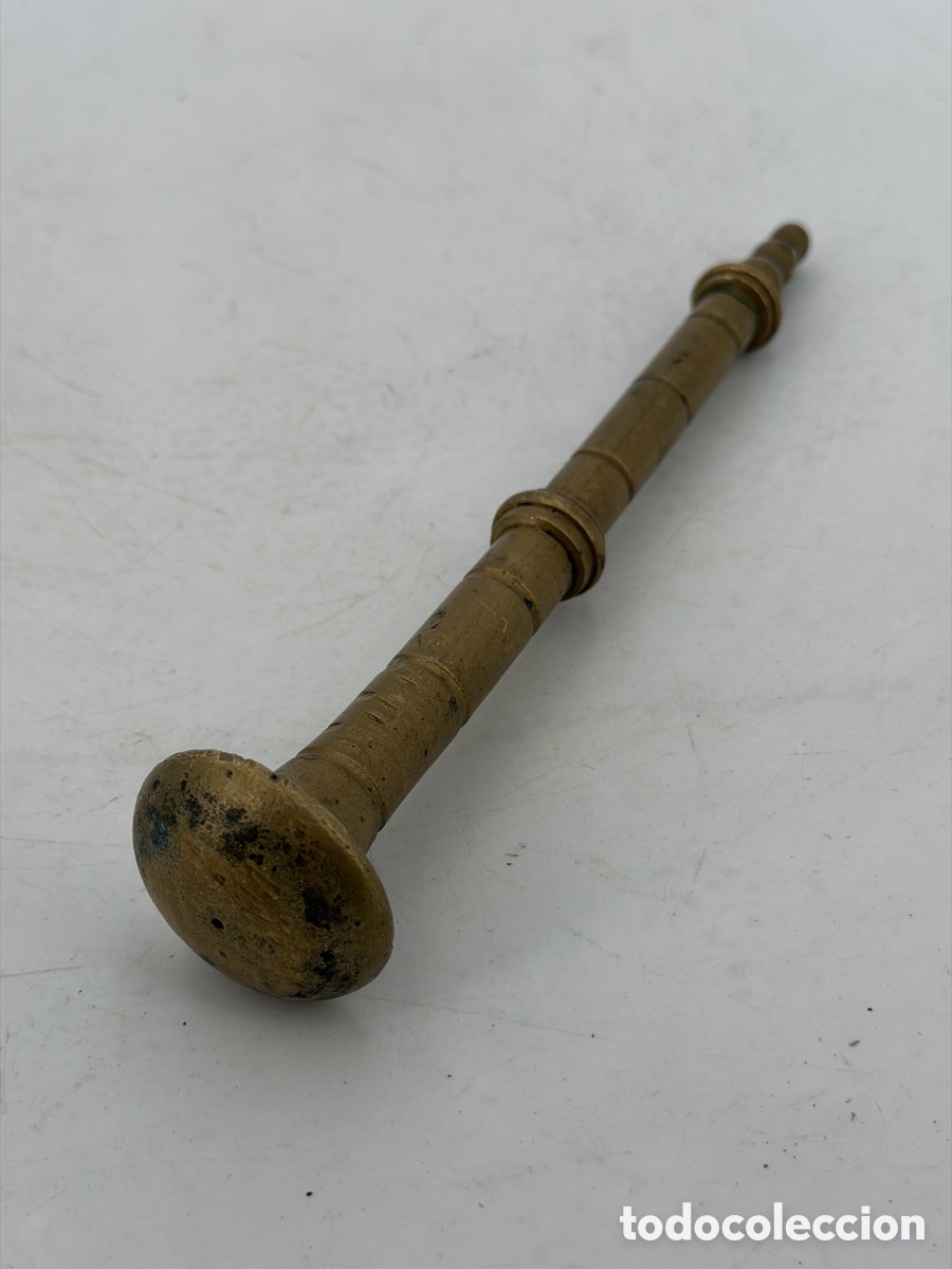 Antig&uuml;edades: Antiguo Mazo de Almirez de Bronce - Foto 4