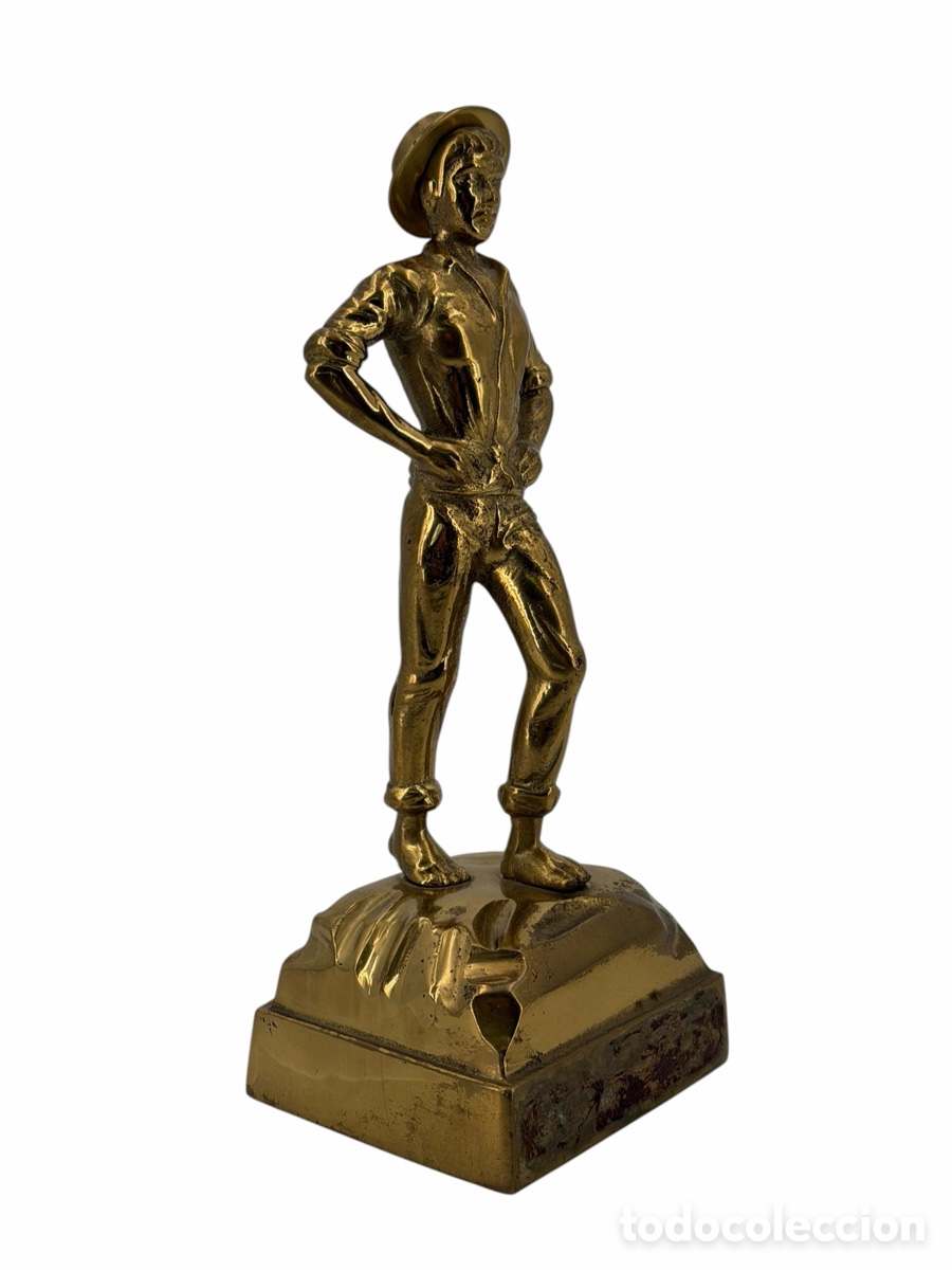 Antig&uuml;edades: Antigua Figura de Bronce