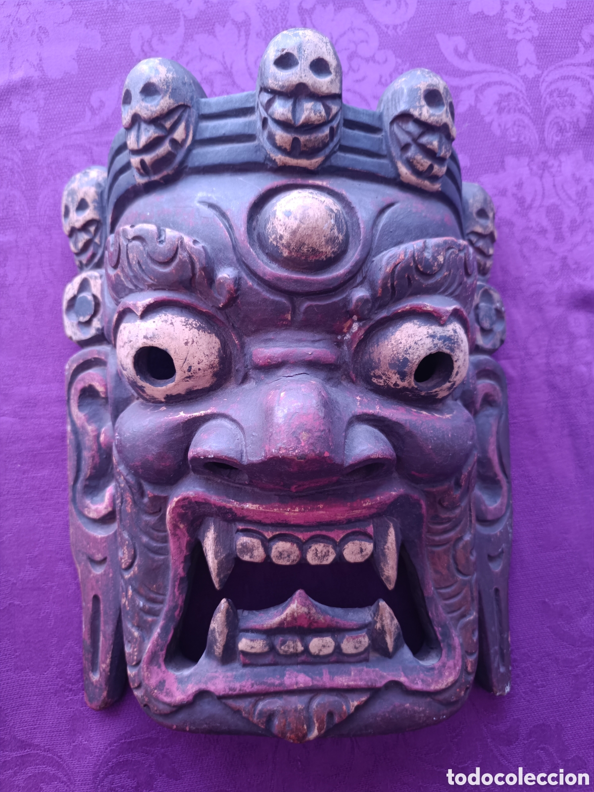 Antig&uuml;edades: MASCARA TIBETANA. A&Ntilde;OS 70-80