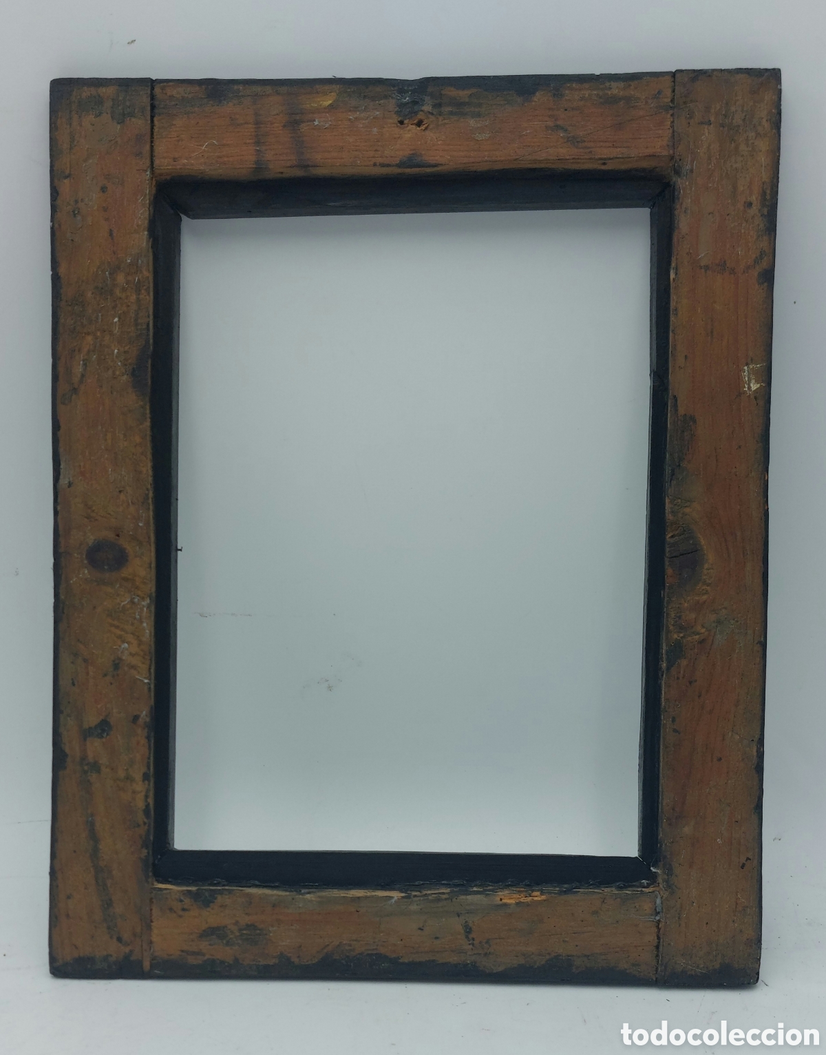 Antig&uuml;edades: MARCO DE MADERA EBONIZADA S. XVIII - Foto 8