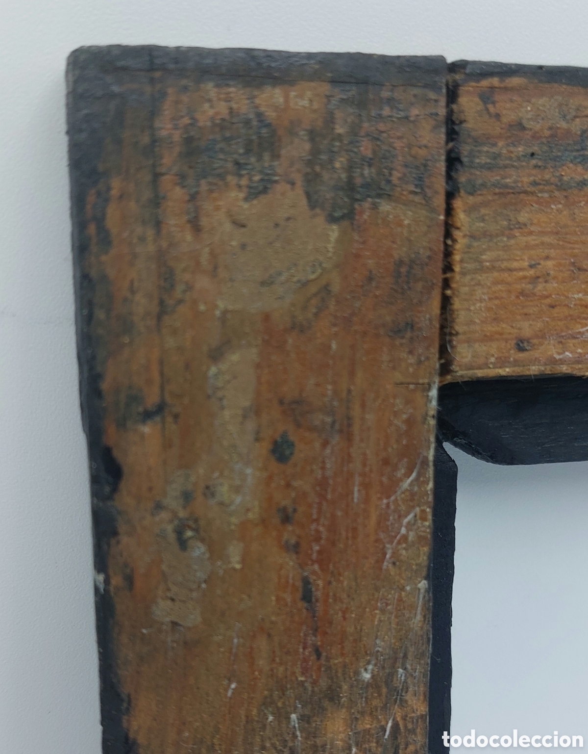 Antig&uuml;edades: MARCO DE MADERA EBONIZADA S. XVIII - Foto 11