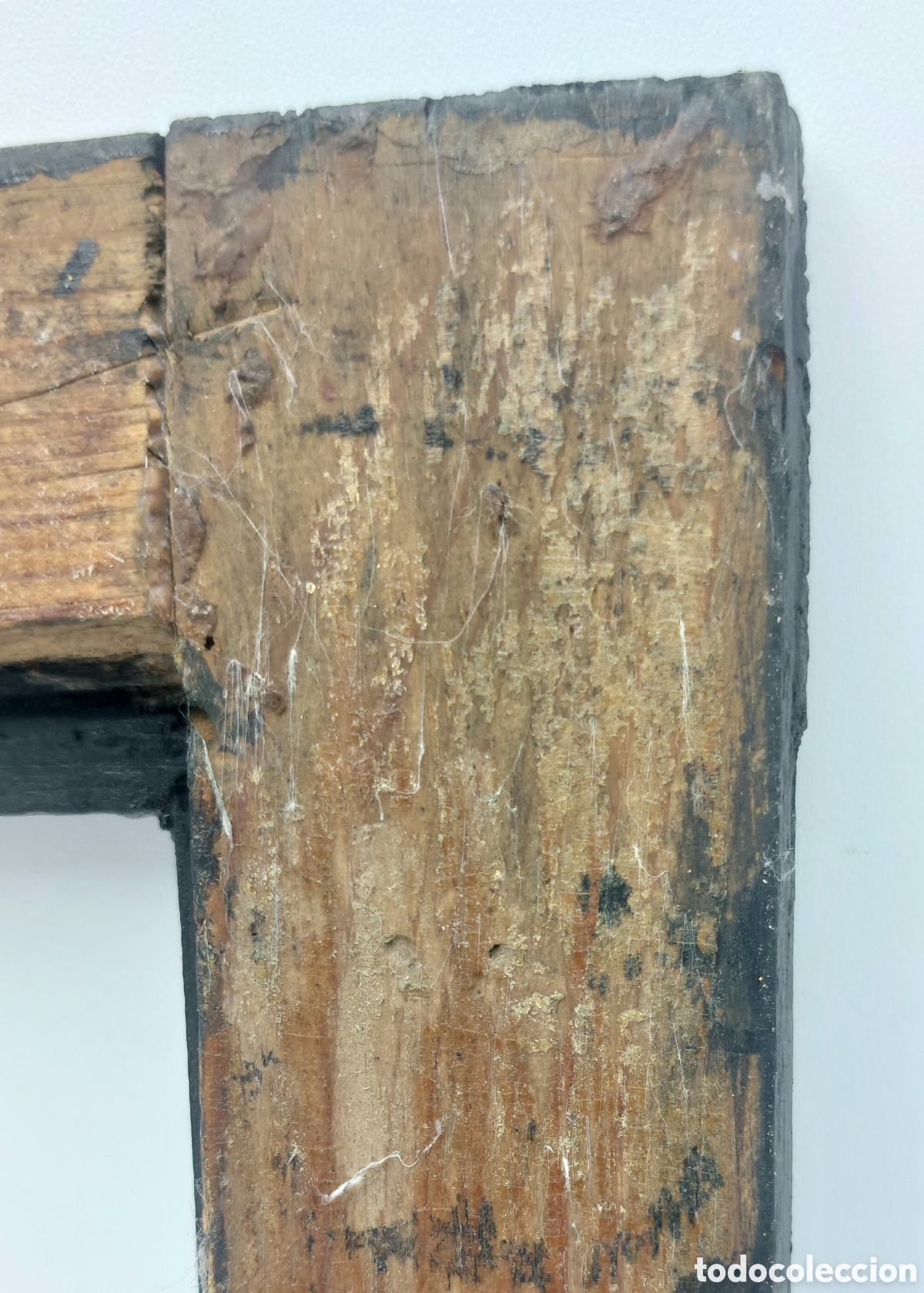 Antig&uuml;edades: MARCO DE MADERA EBONIZADA S. XVIII - Foto 12