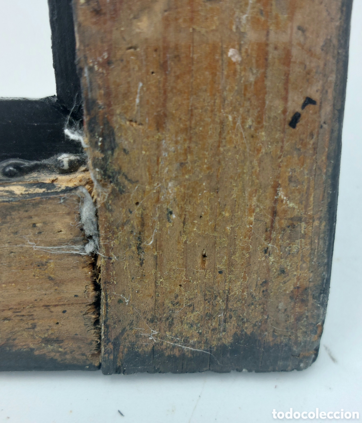 Antig&uuml;edades: MARCO DE MADERA EBONIZADA S. XVIII - Foto 13