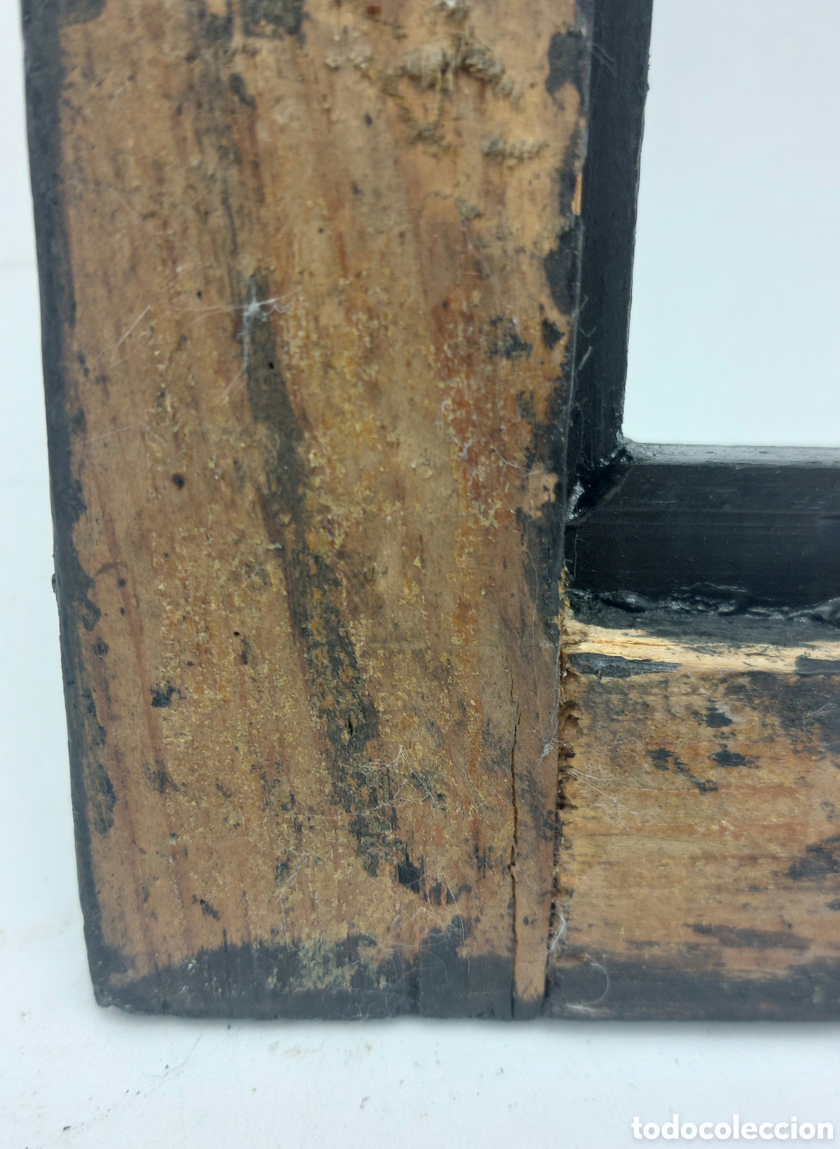 Antig&uuml;edades: MARCO DE MADERA EBONIZADA S. XVIII - Foto 14