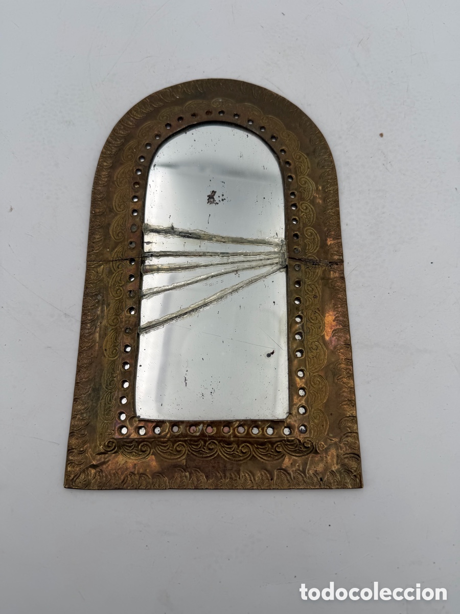 Antig&uuml;edades: Antiguo Espejo Decorativo - Foto 2