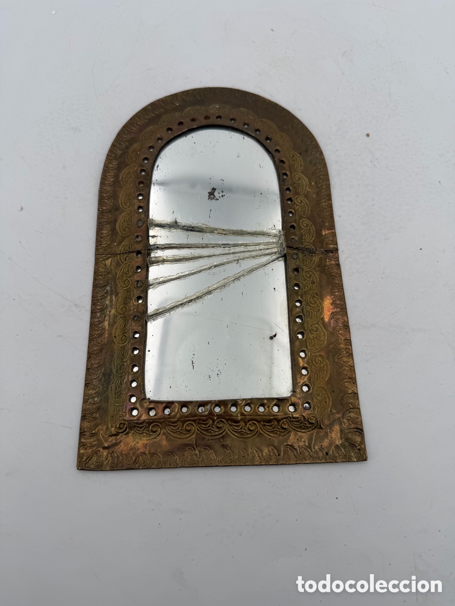 Antig&uuml;edades: Antiguo Espejo Decorativo - Foto 4