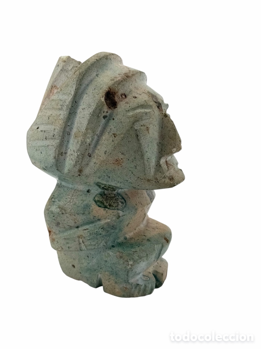 Antig&uuml;edades: Antigua Figura de Piedra Semipreciosa