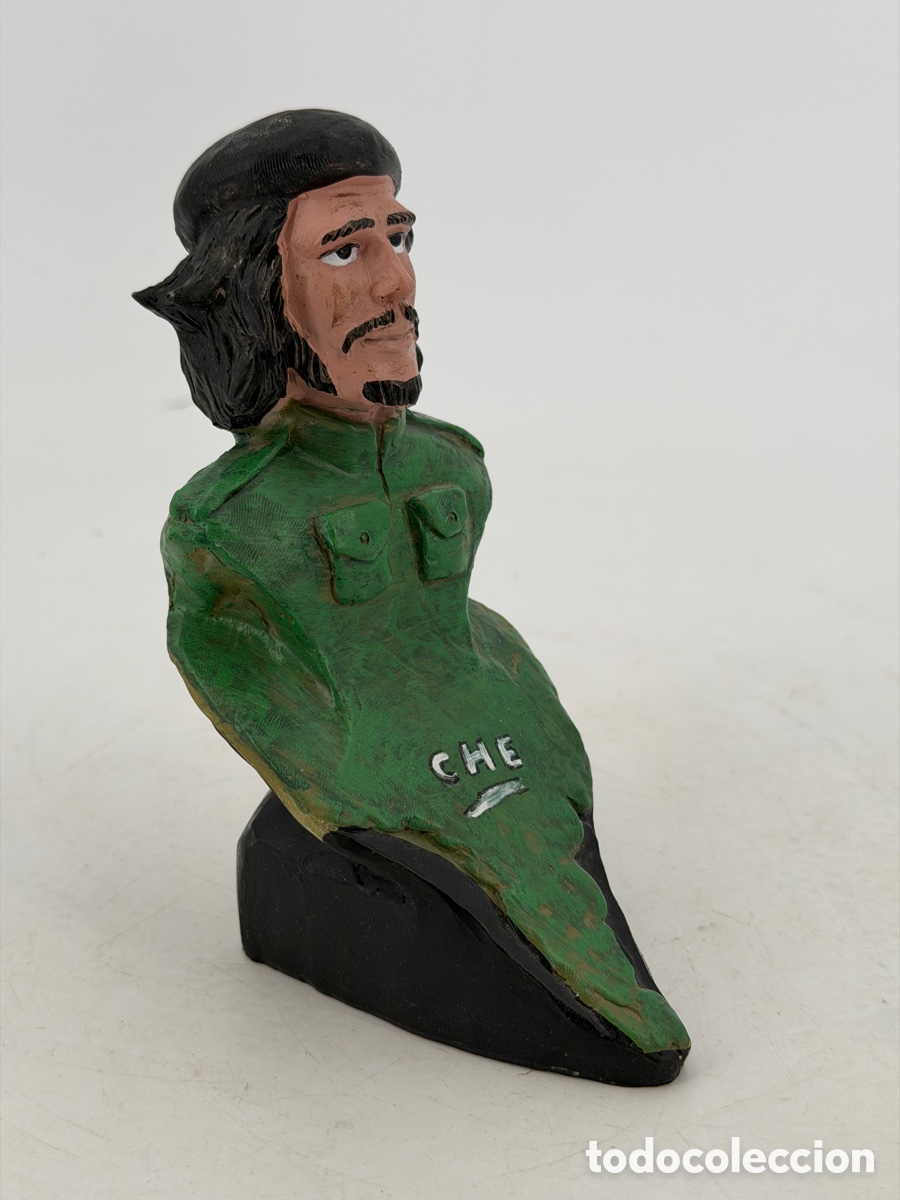 Antig&uuml;edades: Figura Artesanal Che Guevara - Foto 2