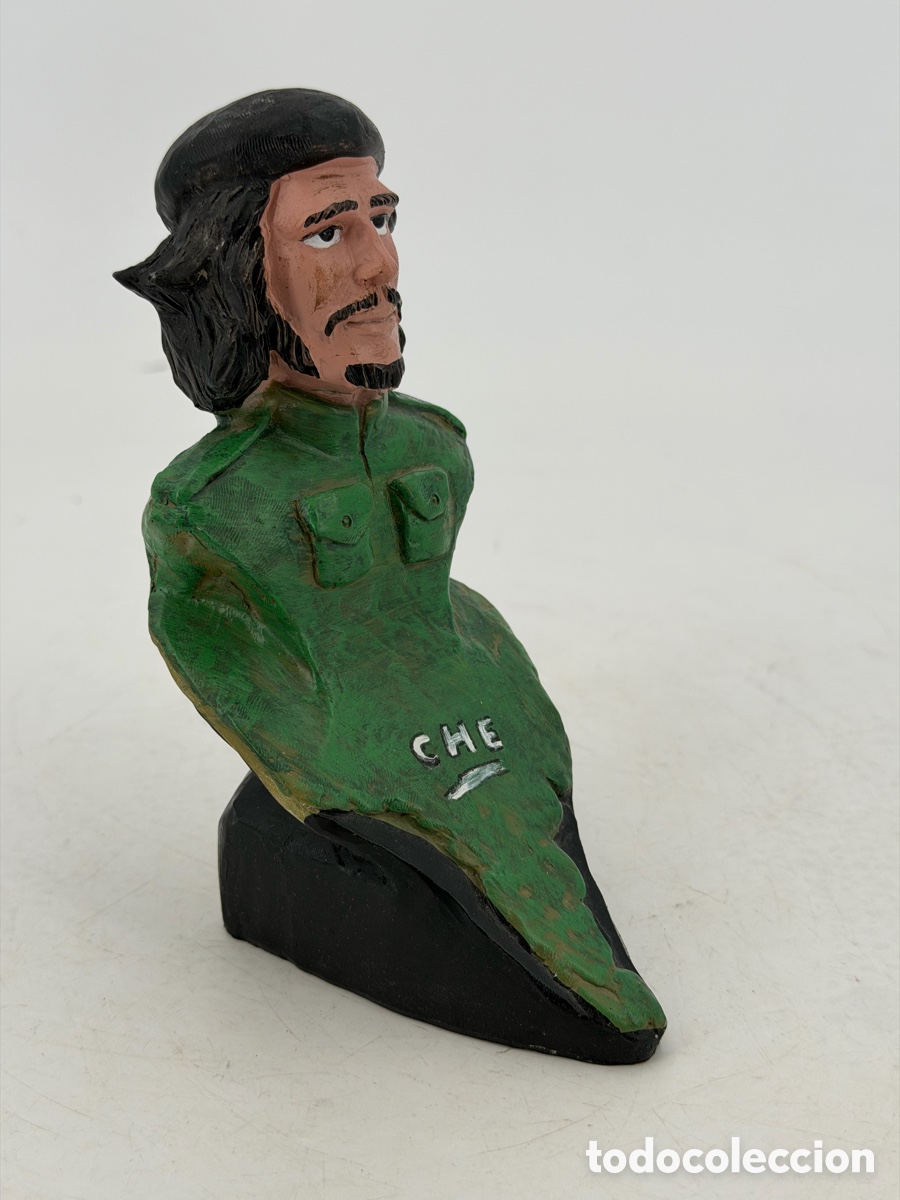 Antig&uuml;edades: Figura Artesanal Che Guevara - Foto 3
