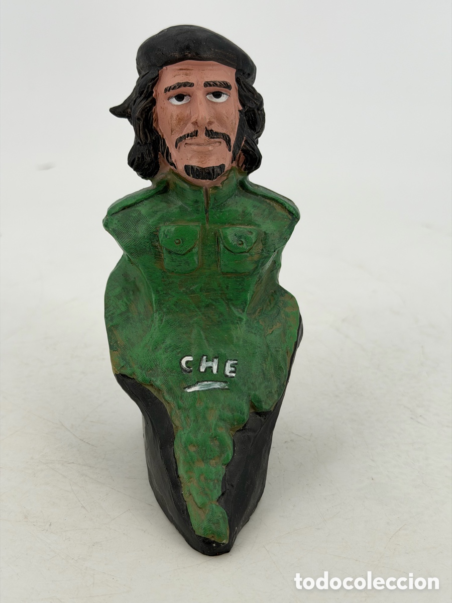 Antig&uuml;edades: Figura Artesanal Che Guevara - Foto 4
