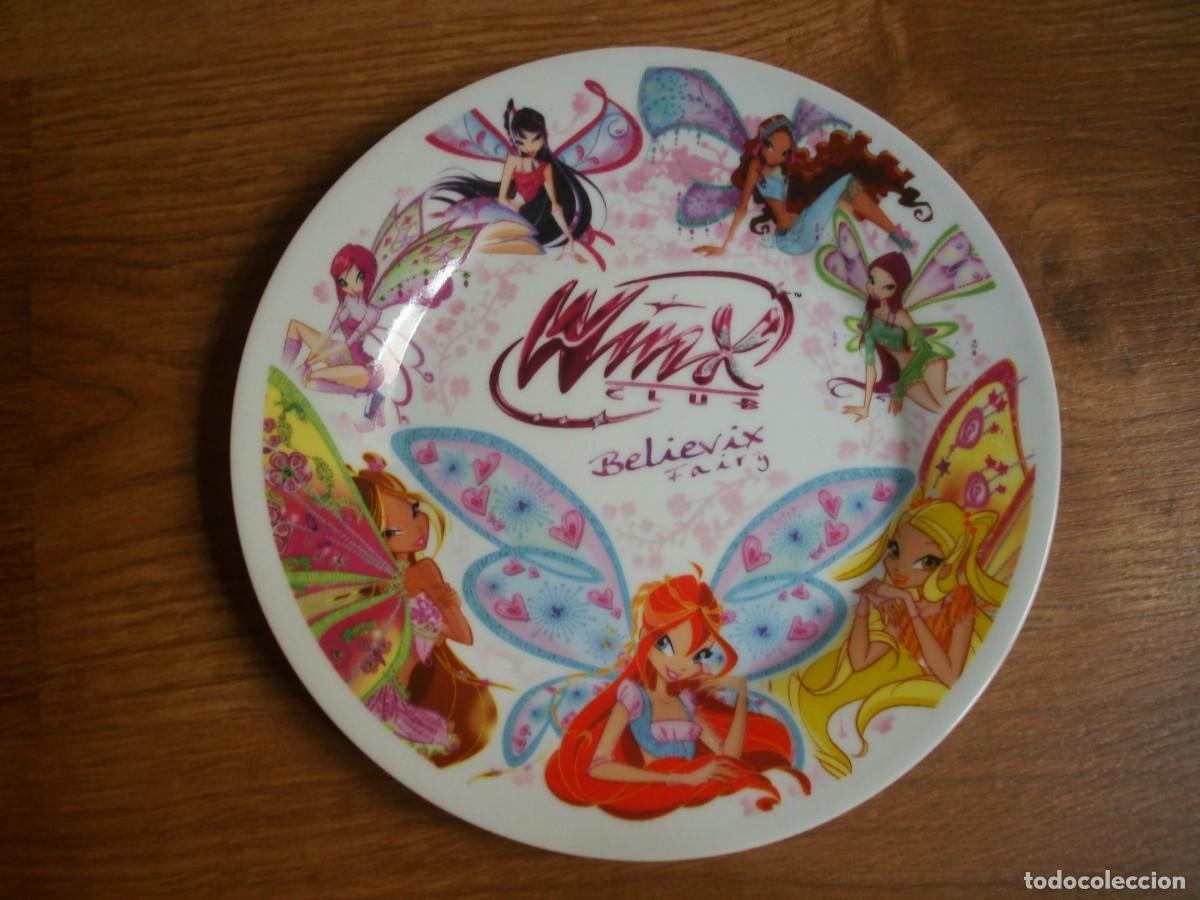 Antig&uuml;edades: Plato Winx Club Believix Fairy