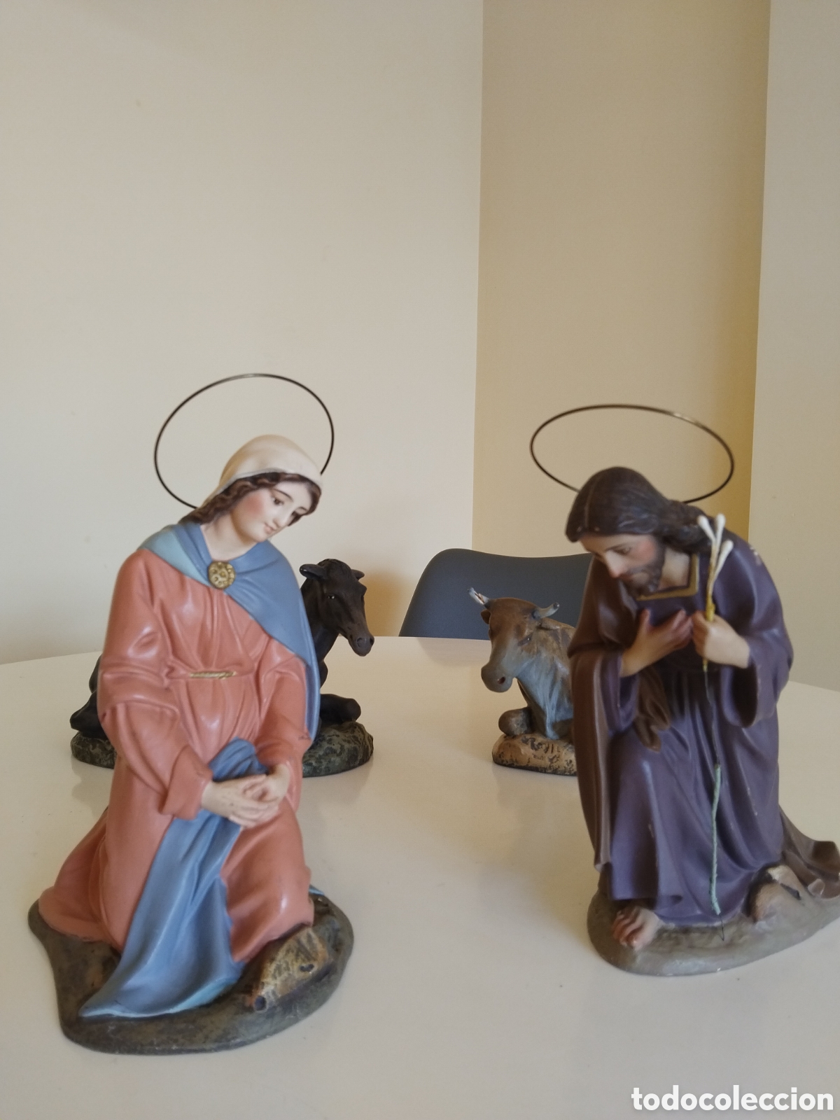 Antig&uuml;edades: FIGURAS DE BELEN, NACIMIENTO OLOT DE TAMA&Ntilde;O CONSIDERADO, VER FOTOS YA QUE ES SU MEJOR DESCRIPCI&Oacute;N