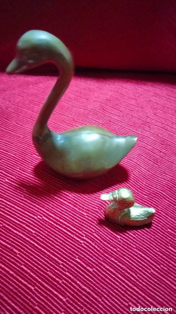 Antig&uuml;edades: FIGURAS PATOS DE BRONCE - Foto 2