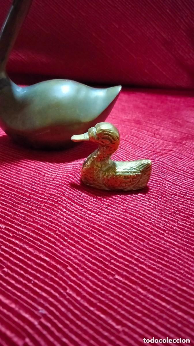 Antig&uuml;edades: FIGURAS PATOS DE BRONCE - Foto 4