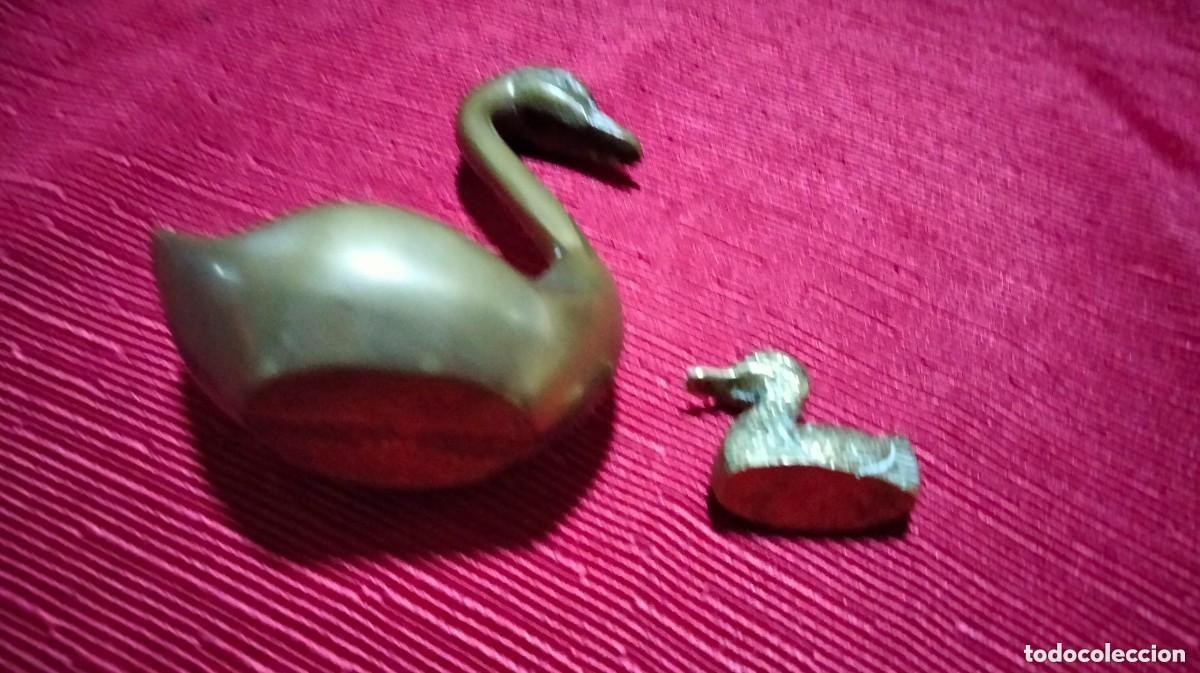 Antig&uuml;edades: FIGURAS PATOS DE BRONCE - Foto 7