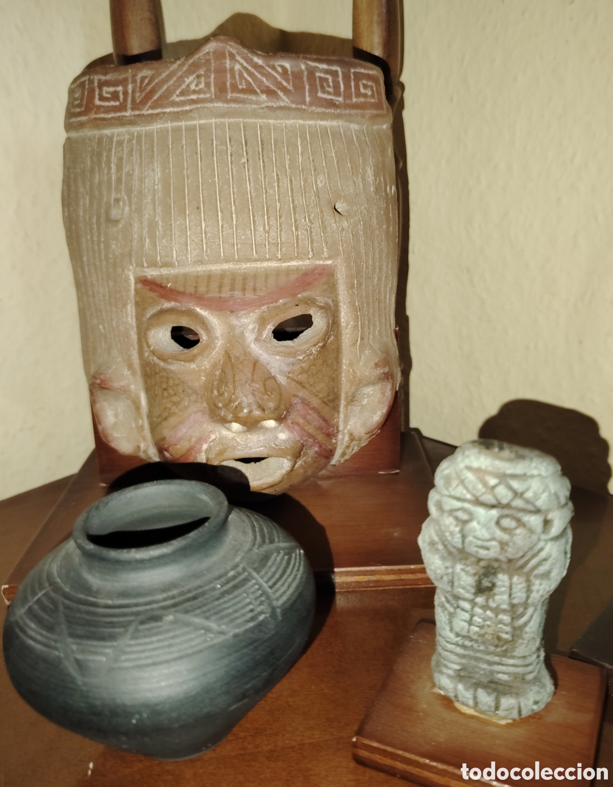 Antig&uuml;edades: Lote de figuras estilo precolombinas - Foto 3