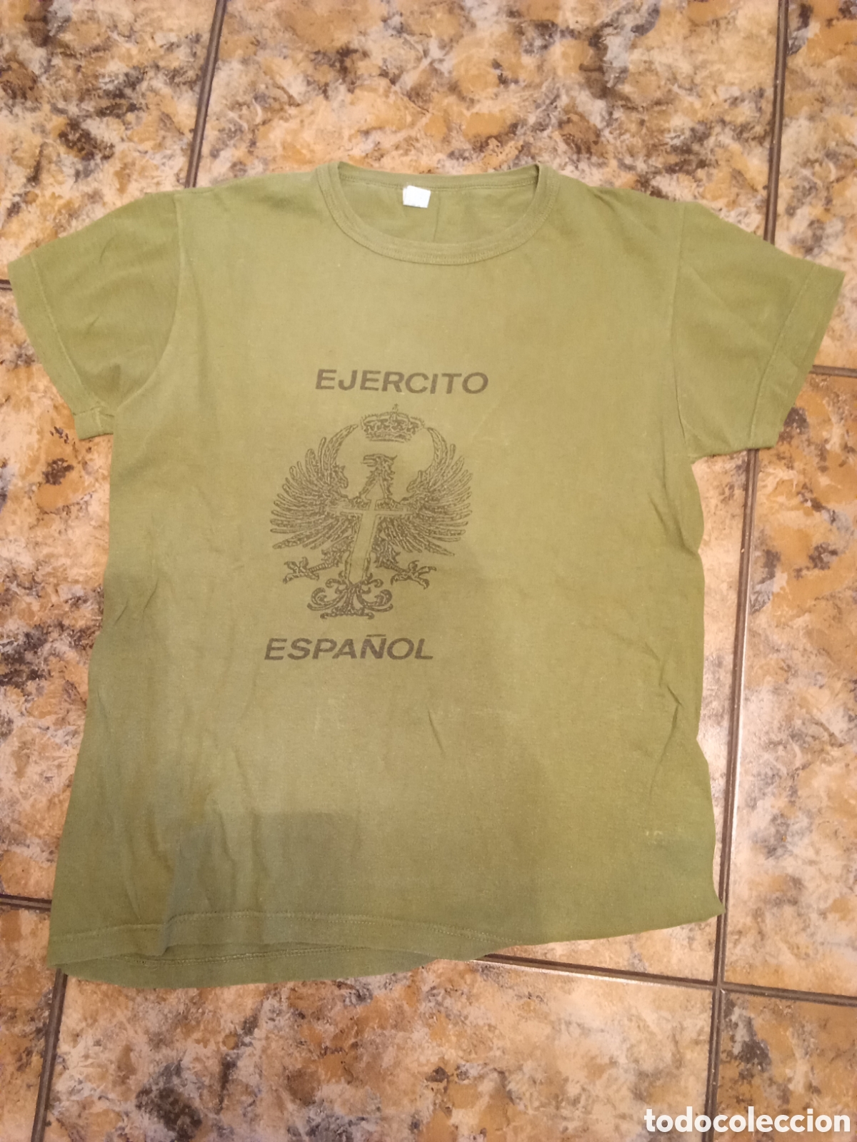 Antig&uuml;edades: CAMISETA DEL ESTADO ESPA&Ntilde;OL MILITAR