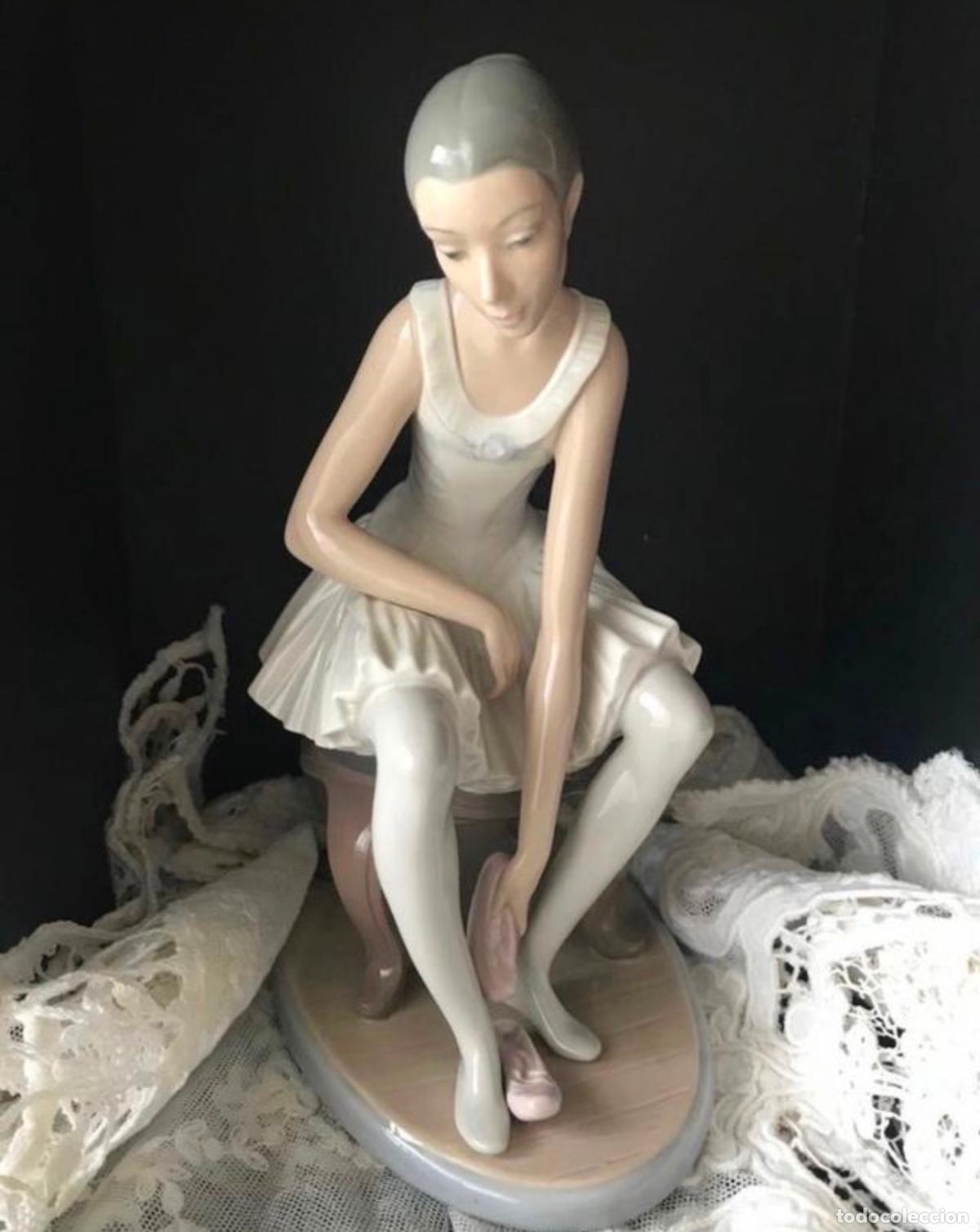 Oggetti Antichi: Figura de bailarina Nao de Lladr&oacute;
