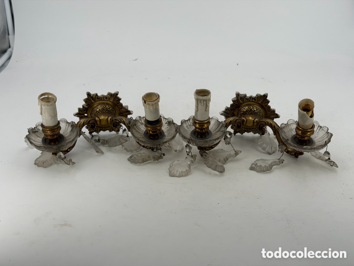 Antig&uuml;edades: Antiguos Apliques Venecianos - Foto 4