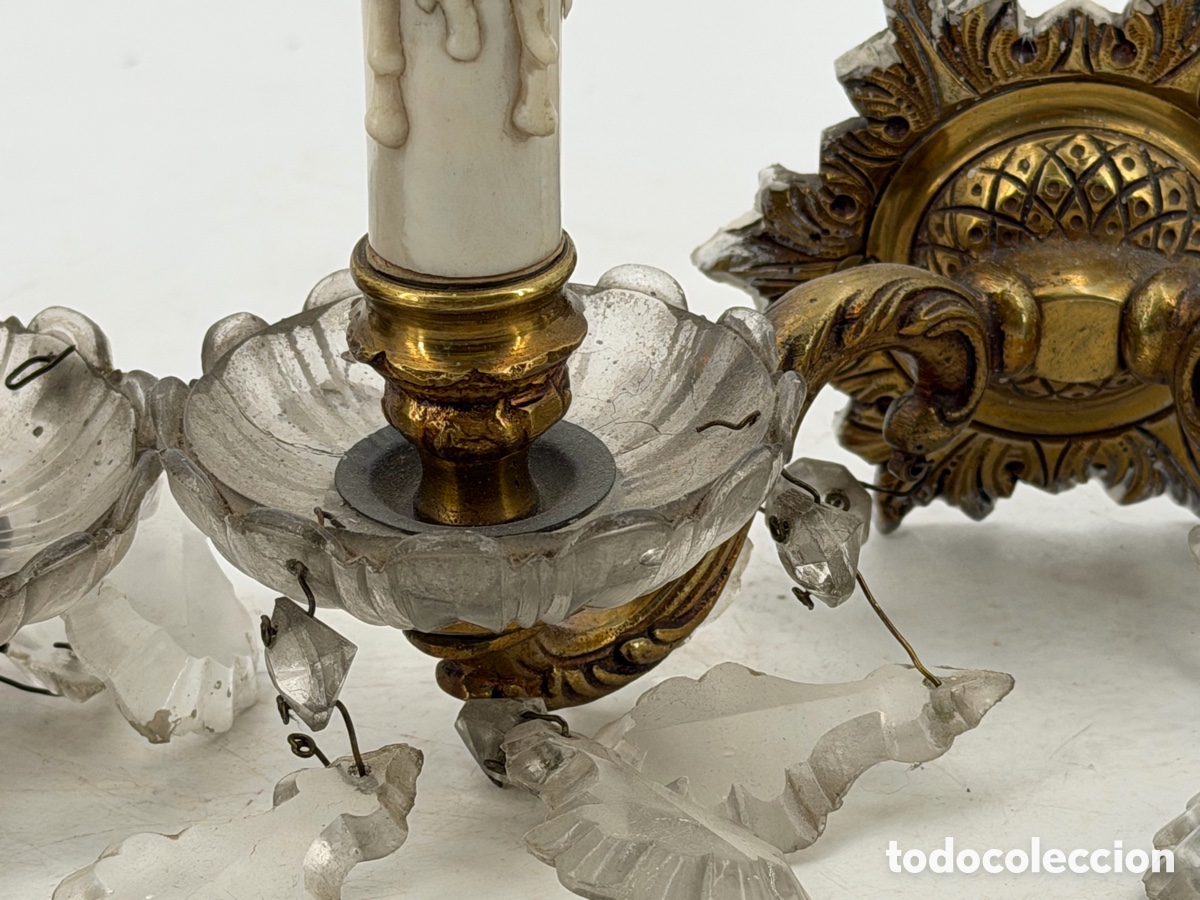 Antig&uuml;edades: Antiguos Apliques Venecianos - Foto 6