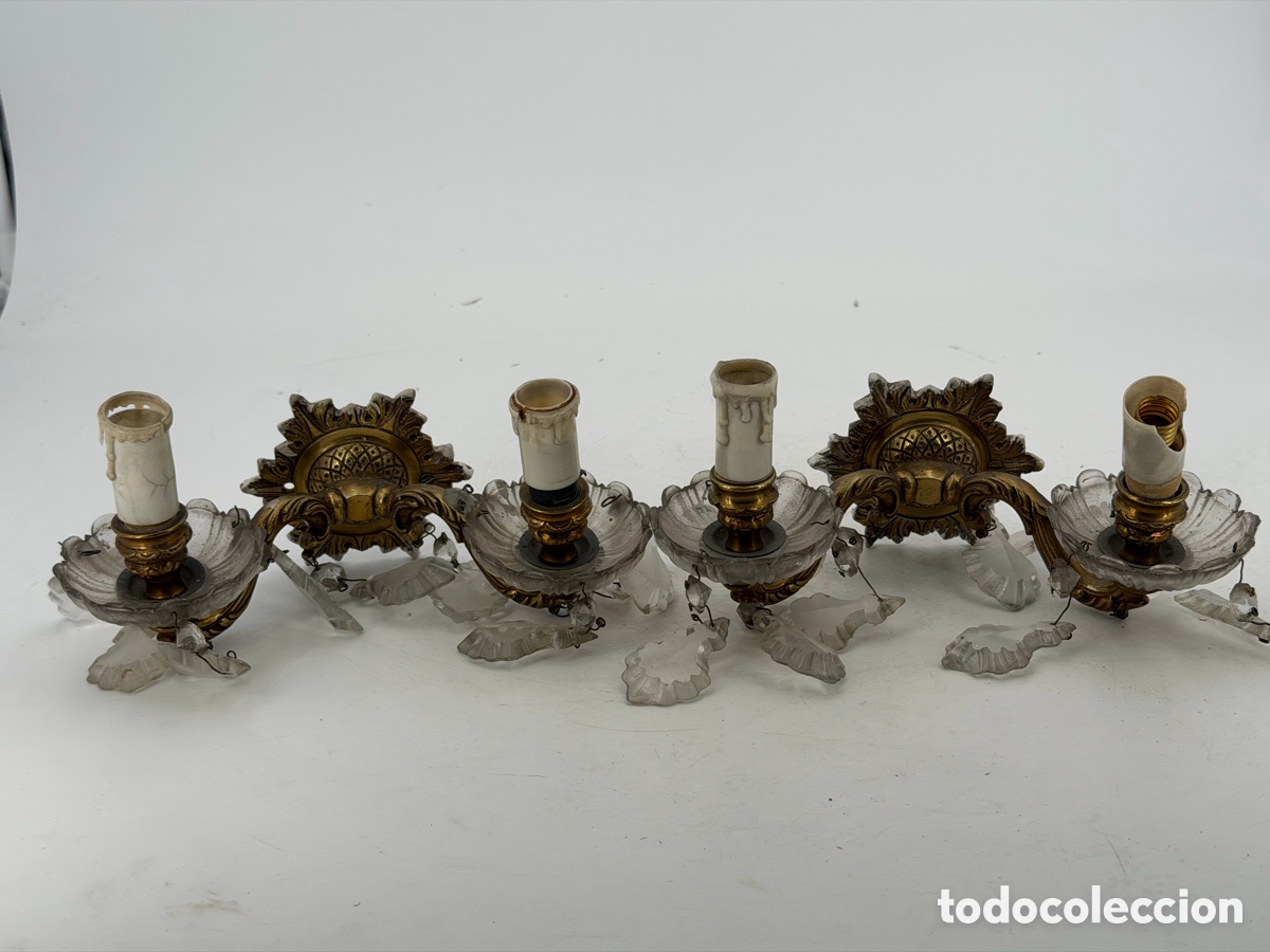 Antig&uuml;edades: Antiguos Apliques Venecianos - Foto 8