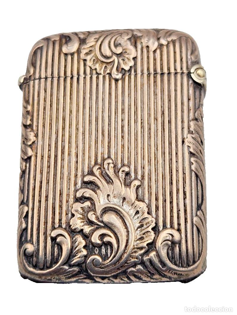 Antig&uuml;edades: ART NOUVEAU PYROGENE EN METAL ARGENTE