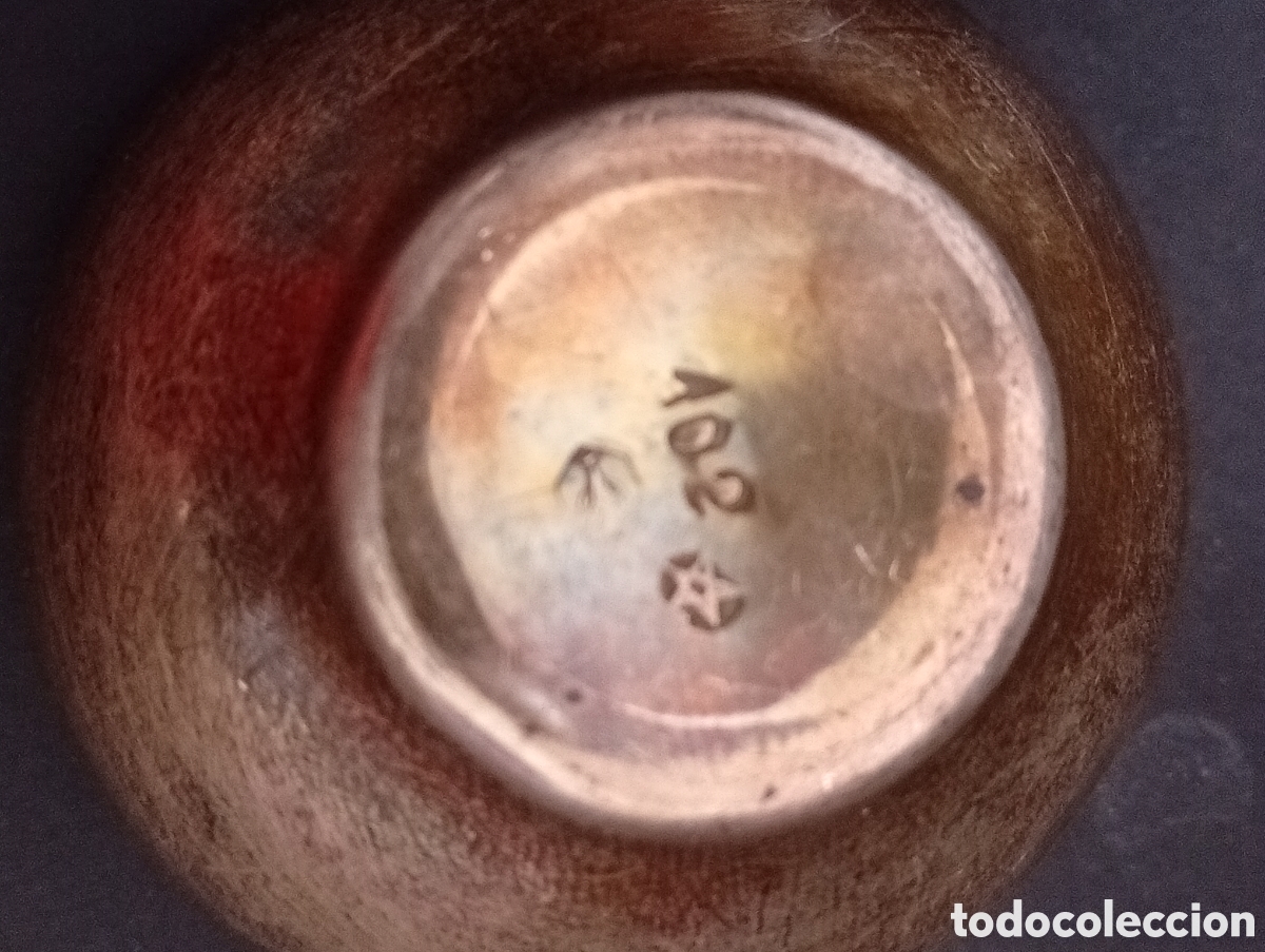 Antig&uuml;edades: Joyero de plata en forma de manzana - Foto 3