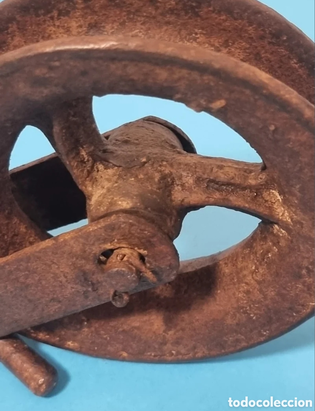 Antig&uuml;edades: Antigua garrucha o polea n&deg;14 - Foto 6
