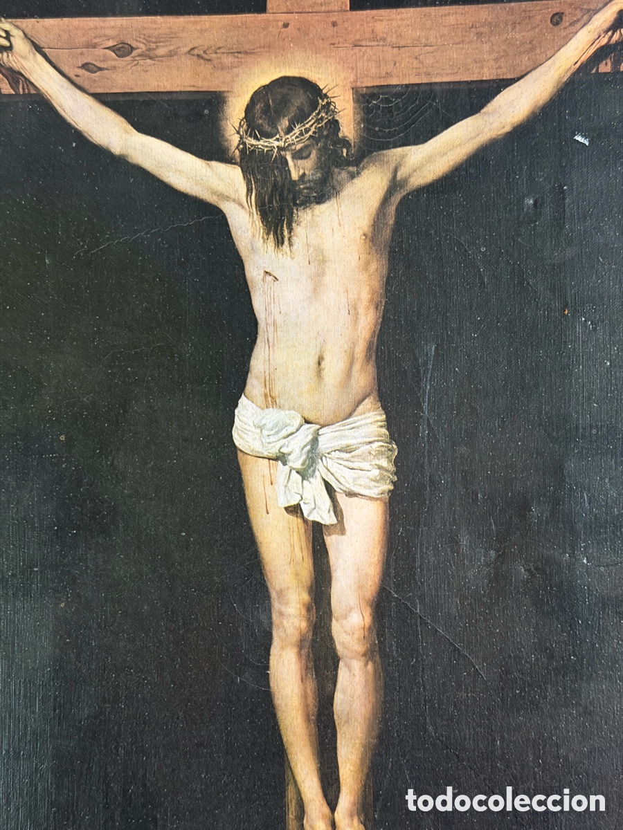 Antig&uuml;edades: Imagen de Cristo Enmarcado - Foto 4