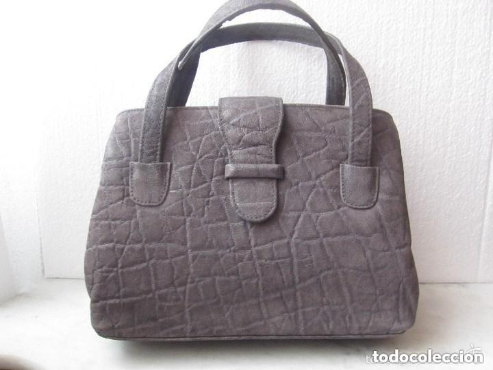 Antig&uuml;edades: Bolso de aut&eacute;ntica Piel de Elefante Fiorenza
