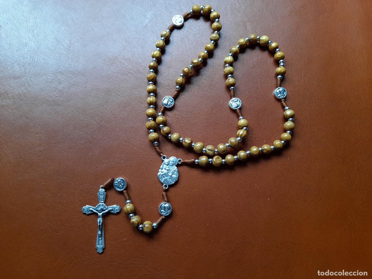 Antiquit&auml;ten: Rosario San Jose de madera de Olivo