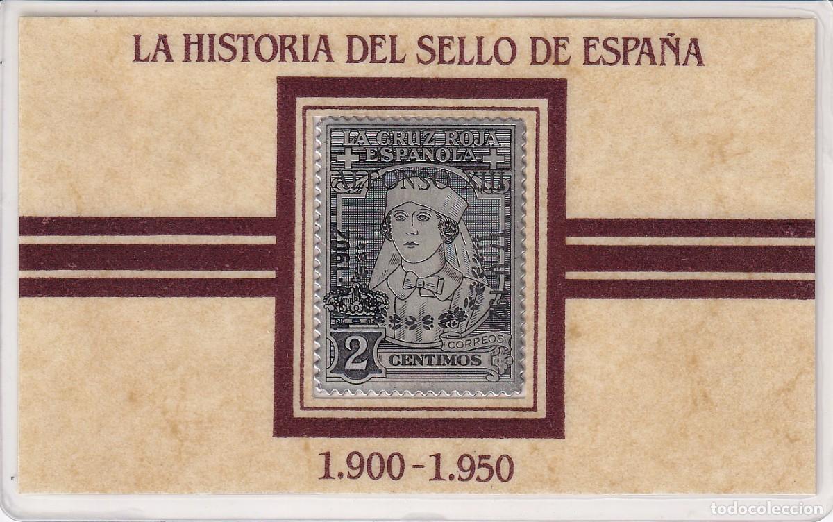 Antig&uuml;edades: SELLO DE PLATA FINA EFIGIE REINA VICTORIA EUGENIA DEL A&Ntilde;O 1927 DE SELI-D'OR (CRUZ ROJA ESPA&Ntilde;OLA)
