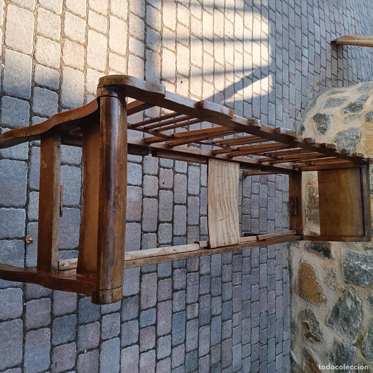 Antig&uuml;edades: BANCA DE MADERA ANTIGUA - Foto 4