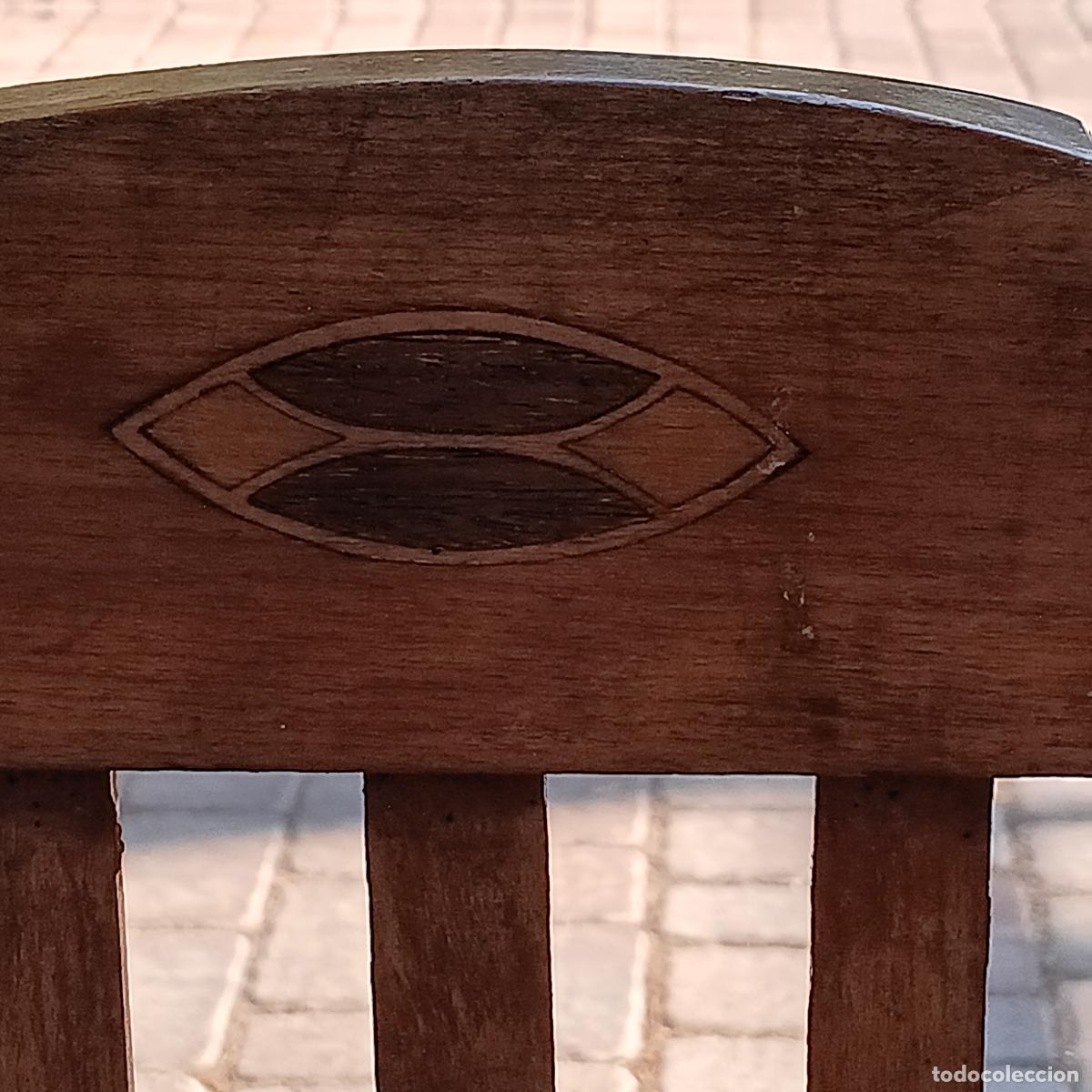 Antig&uuml;edades: BANCA DE MADERA ANTIGUA - Foto 10