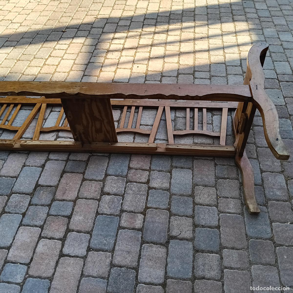 Antig&uuml;edades: BANCA DE MADERA ANTIGUA - Foto 13