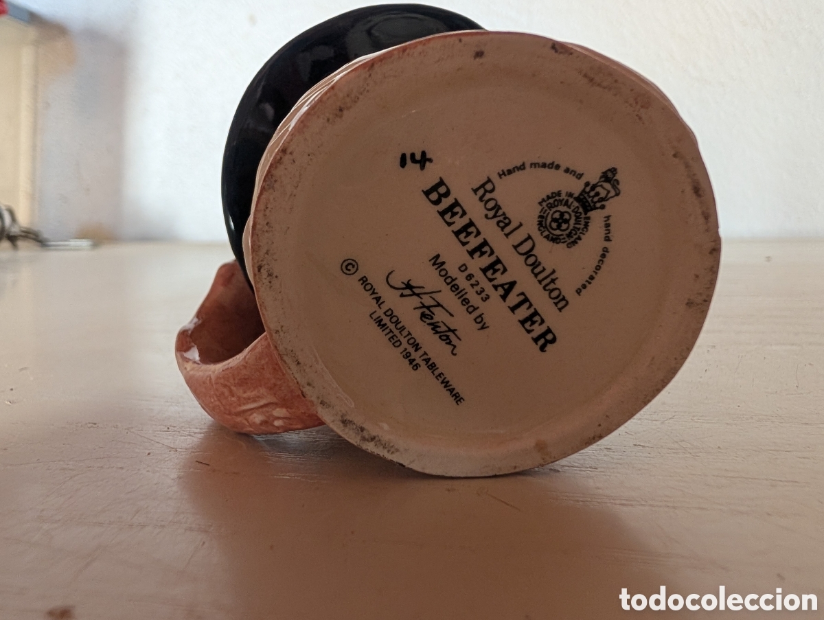 Antig&uuml;edades: VASITO PROMOCIONAL BEEFEATER - Foto 6